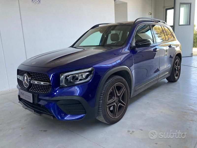 Usata Mercedes GLB200 Premium 149 CV (109 kW) 2021 Blu SUV