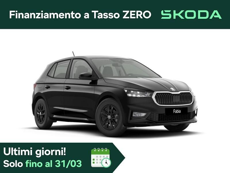 Nuova Skoda Fabia 95 CV (69 kW) 2026 Nero tulipano perlato Utilitaria