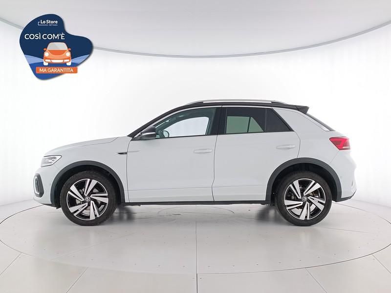 Usata VW T-Roc R-line Plus 116 CV (85 kW) 2025 Pure white nero SUV