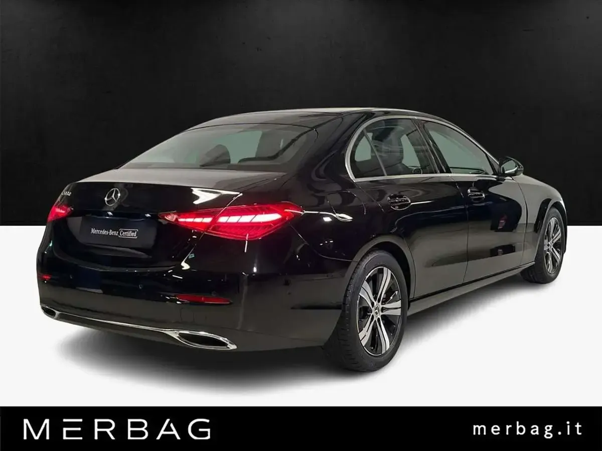 Usado Mercedes C200 Advanced 163 CV (119 kW) 2025 Negro Berlina