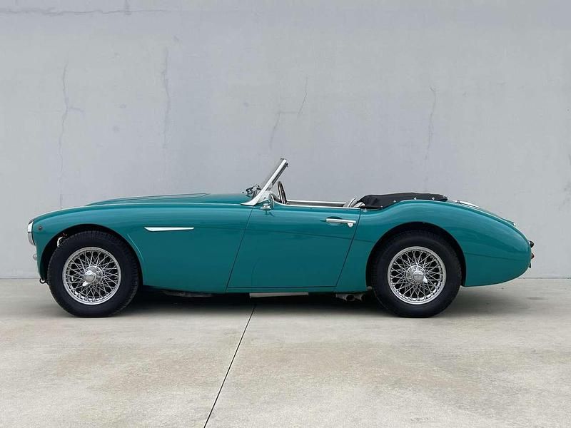 Usata Austin Healey 100 103 CV (75 kW) 1957 Verde Cabrio