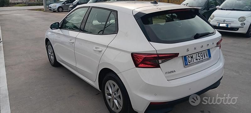 Usata Skoda Fabia Ambition 80 CV (58 kW) 2023 Bianco Utilitaria