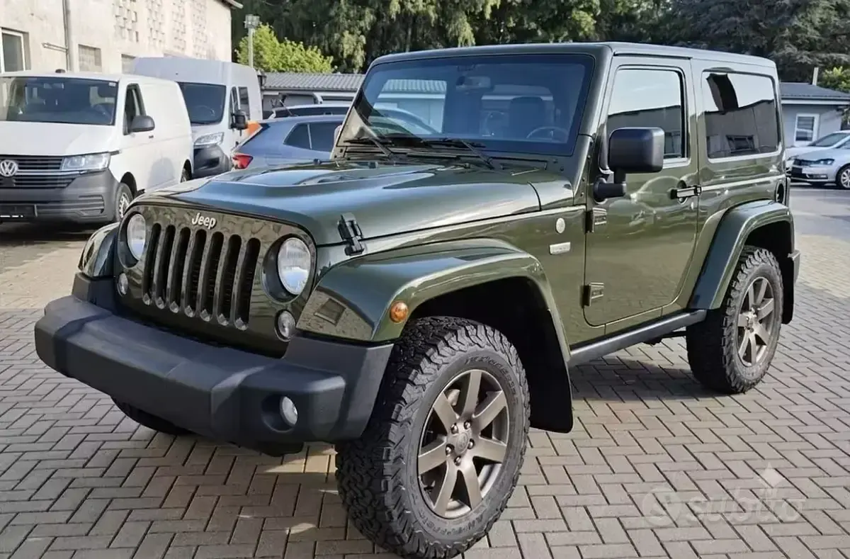Usata Jeep Wrangler 200 CV (147 kW) 2016 Verde SUV