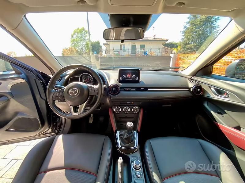 Usata Mazda CX-3 105 CV (77 kW) 2016 Nero SUV