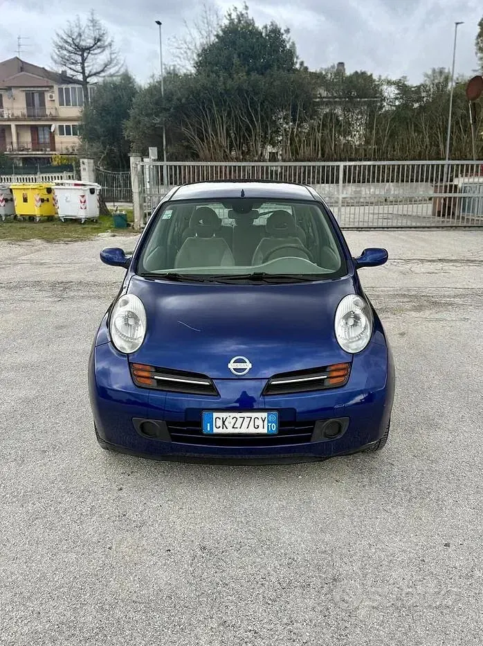 Usata Nissan Micra 82 CV (60 kW) 2005 Blu Berlina