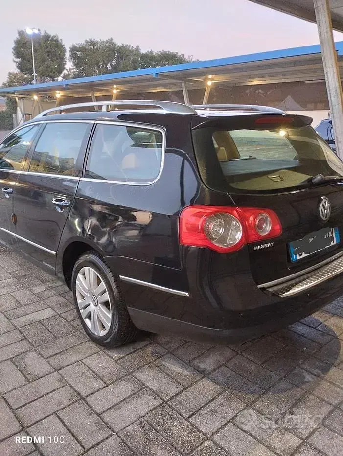 Usata VW Passat 140 CV (102 kW) 2006 Nero Station wagon