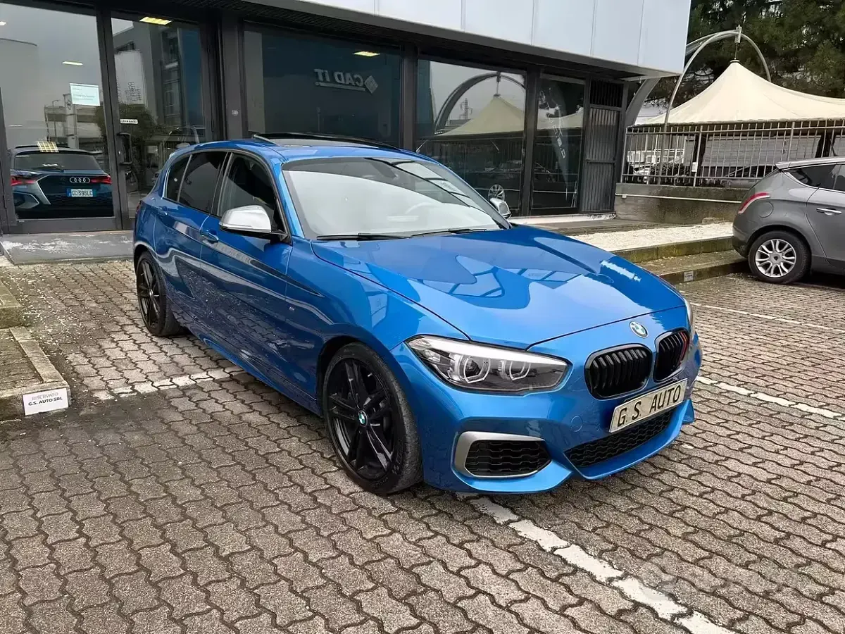 Usata BMW M140 340 CV (250 kW) 2018 Blu Utilitaria