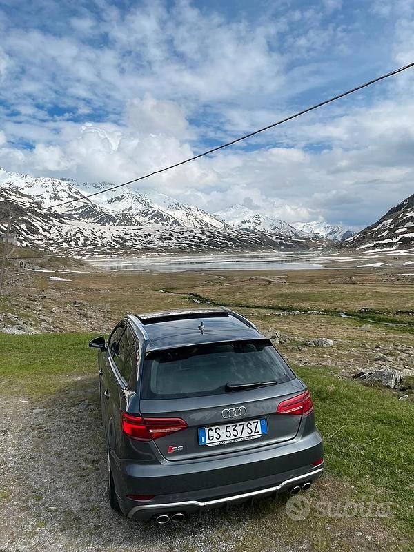 Usata Audi S3 Ambiente 310 CV (228 kW) 2017 Grigio Berlina