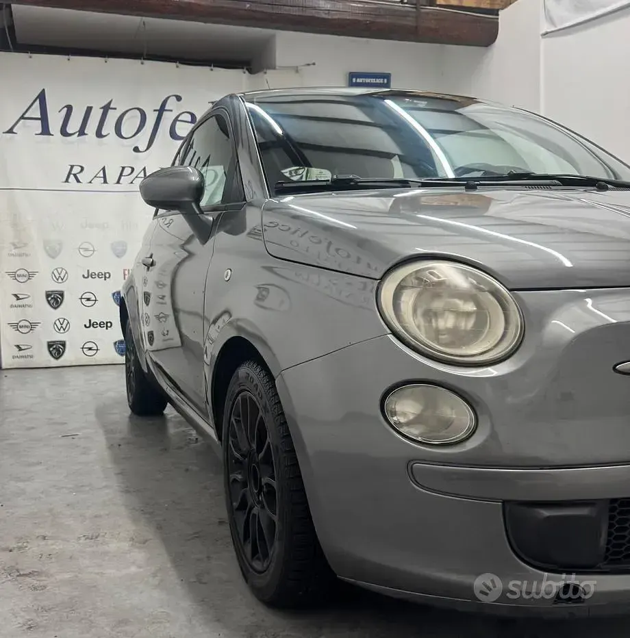 Usata Fiat 500 85 CV (62 kW) 2011 Grigio Berlina