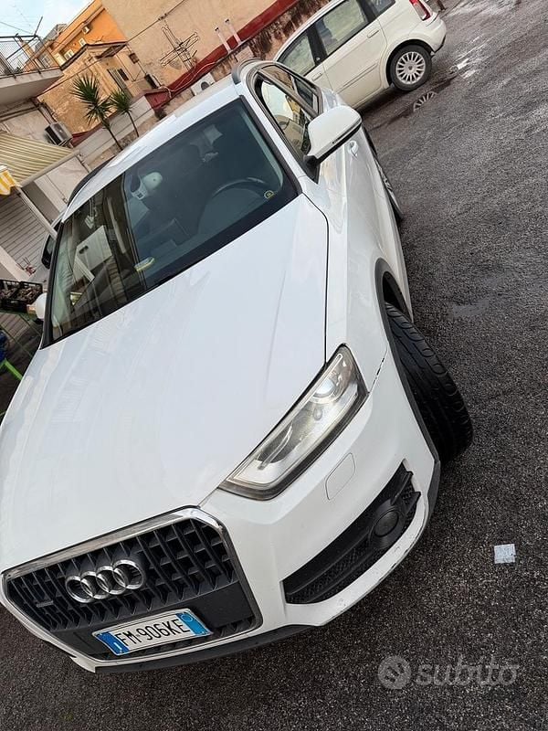 Usata Audi Q3 150 CV (110 kW) 2014 Bianco SUV
