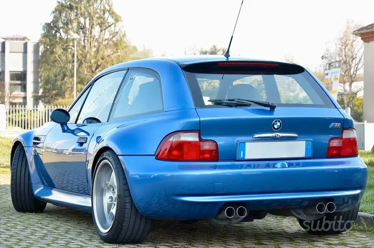 Usata BMW Z3 M Efficient Dynamics 321 CV (236 kW) 1999 Blu Coupé