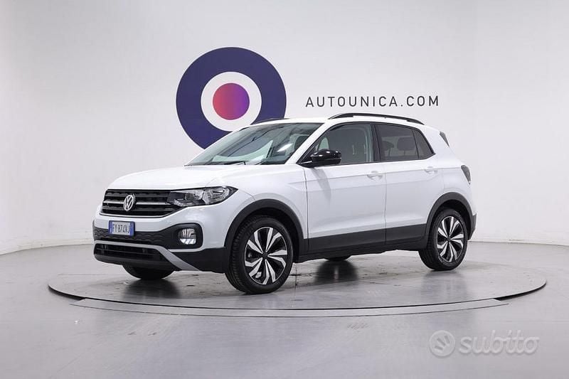 Usata VW T-Cross Advance 116 CV (85 kW) 2019 Bianco SUV
