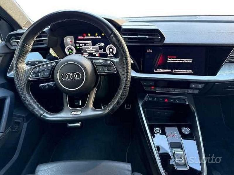 Usata Audi A3 Sportback e-tron Sport 245 CV (180 kW) 2023 Nero Utilitaria