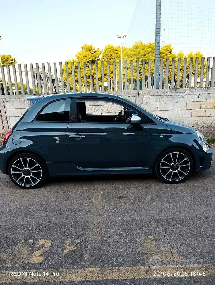 Usata Abarth 500 70th Anniversary 160 CV (117 kW) 2018 Grigio Berlina
