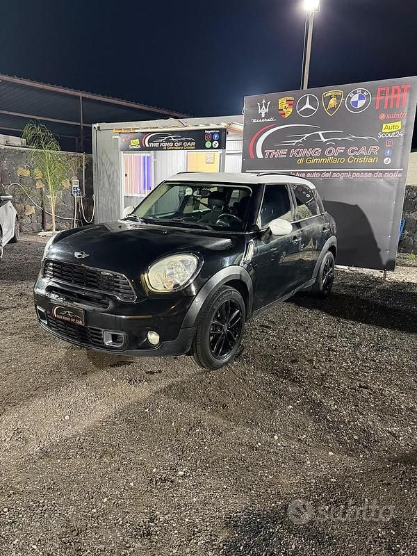 Usata Mini Cooper SD Countryman 111 CV (81 kW) 2012 Nero SUV