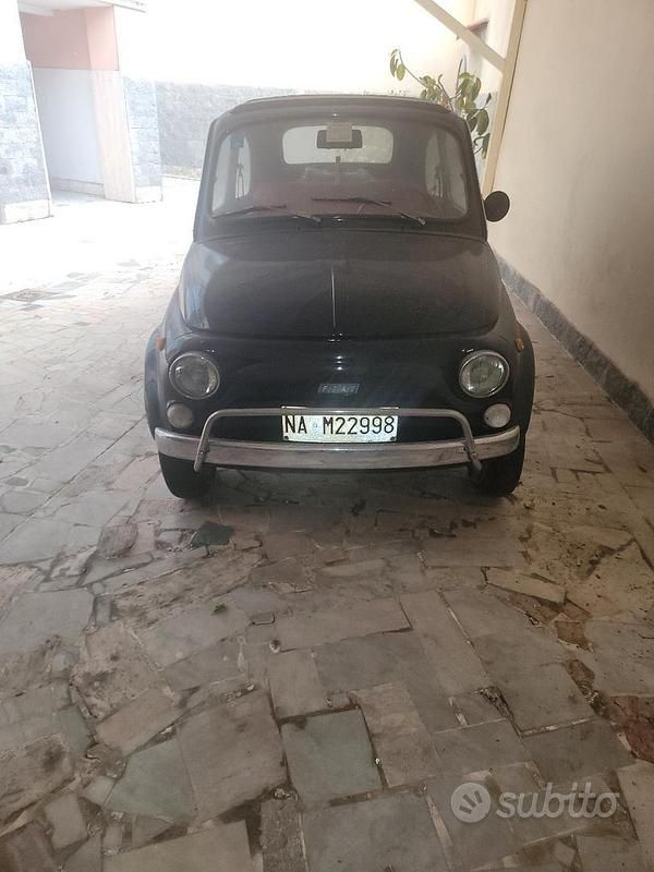 Usata Fiat Cinquecento 1970 Blu