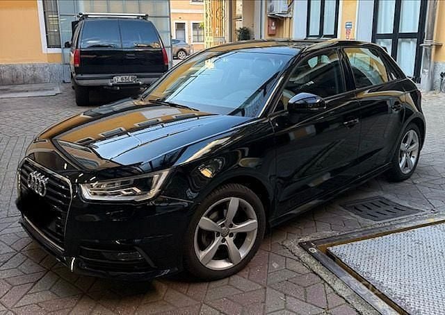 Usata Audi A1 S-Line 90 CV (66 kW) 2018 Nero Berlina
