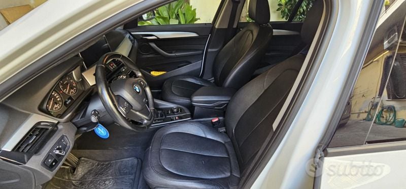 Usata BMW X1 Advantage 150 CV (110 kW) 2015 Bianco SUV