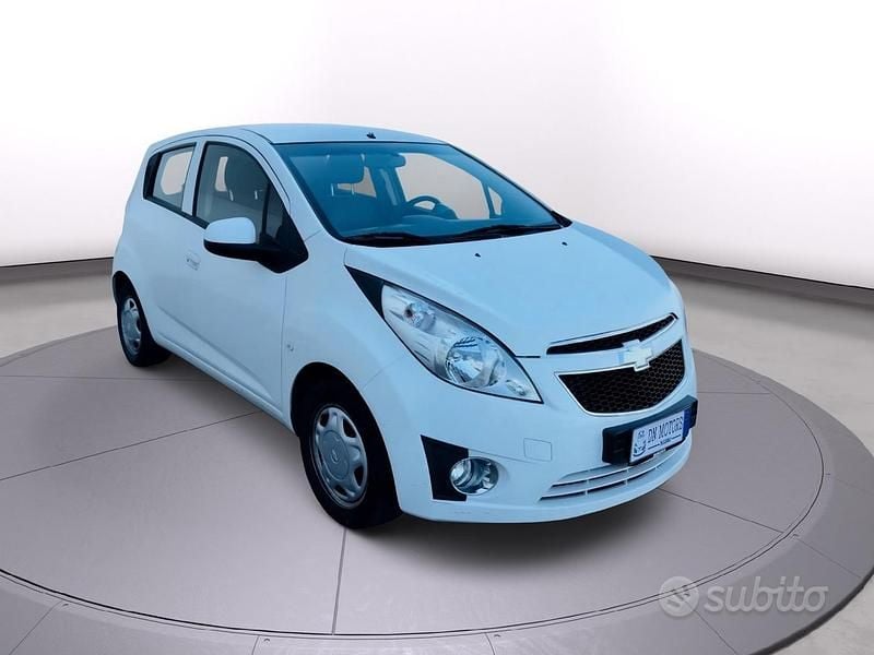 Usata Chevrolet Spark LT 68 CV (50 kW) 2013 Bianco Utilitaria