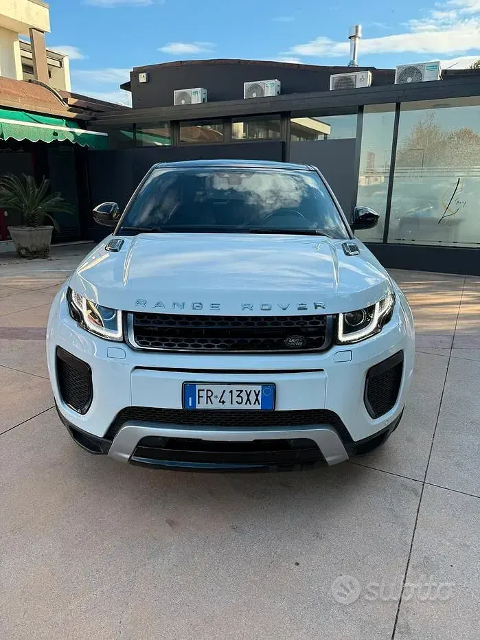 Usata Land Rover Range Rover evoque HSE Dynamic 150 CV (110 kW) 2018 Bianco SUV