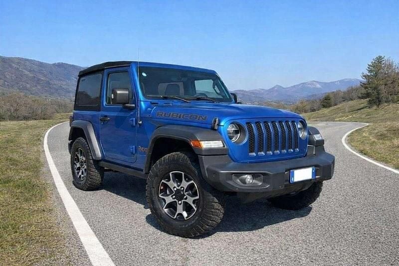 Usata Jeep Wrangler Rubicon 272 CV (200 kW) 2021 Blu/azzurro SUV