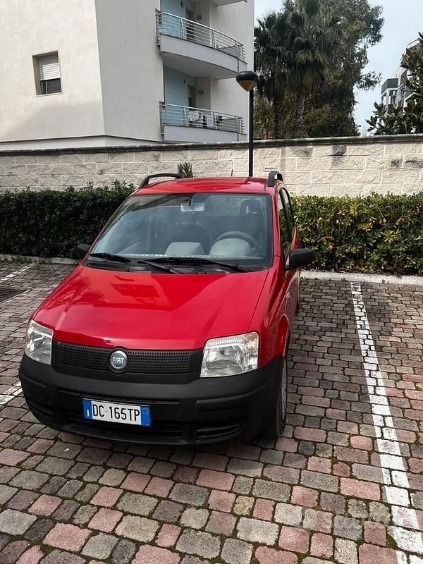 Usata Fiat Panda 2006 Rosso Utilitaria