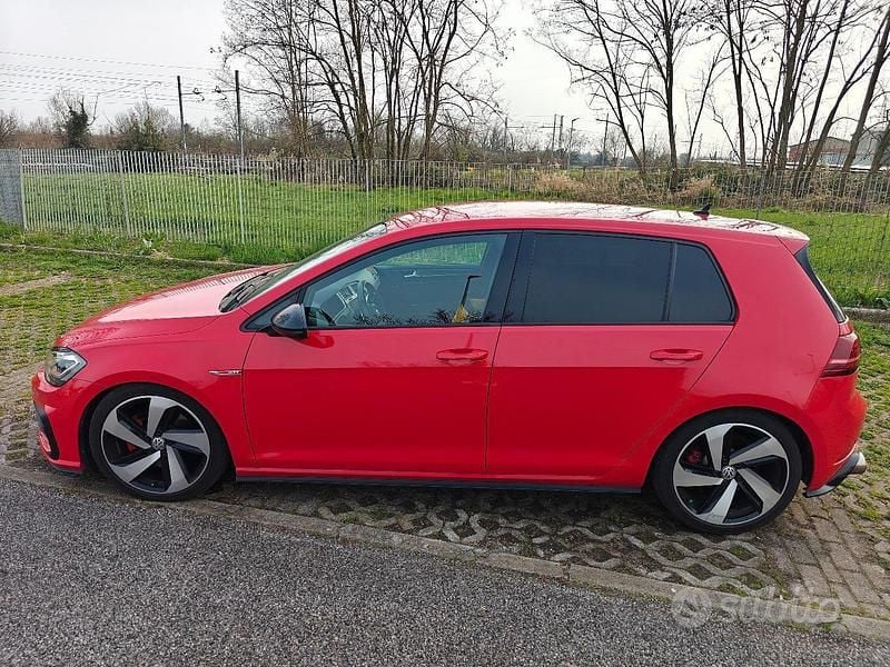 Usata VW Golf VII GTI 230 CV (169 kW) 2017 Rosso Berlina