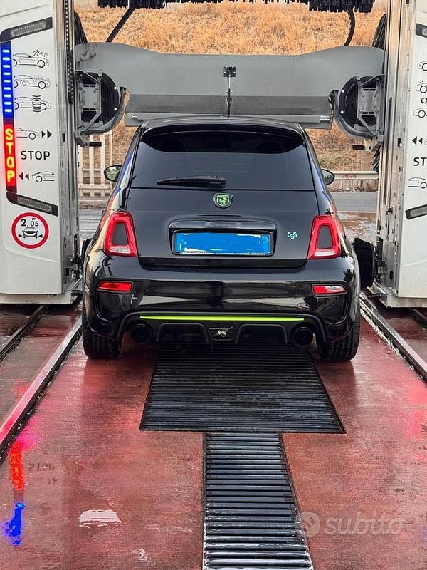 Usata Abarth 595 160 CV (117 kW) 2016 Nero Utilitaria