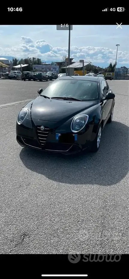 Usata Alfa Romeo MiTo 120 CV (88 kW) 2009 Nero Utilitaria