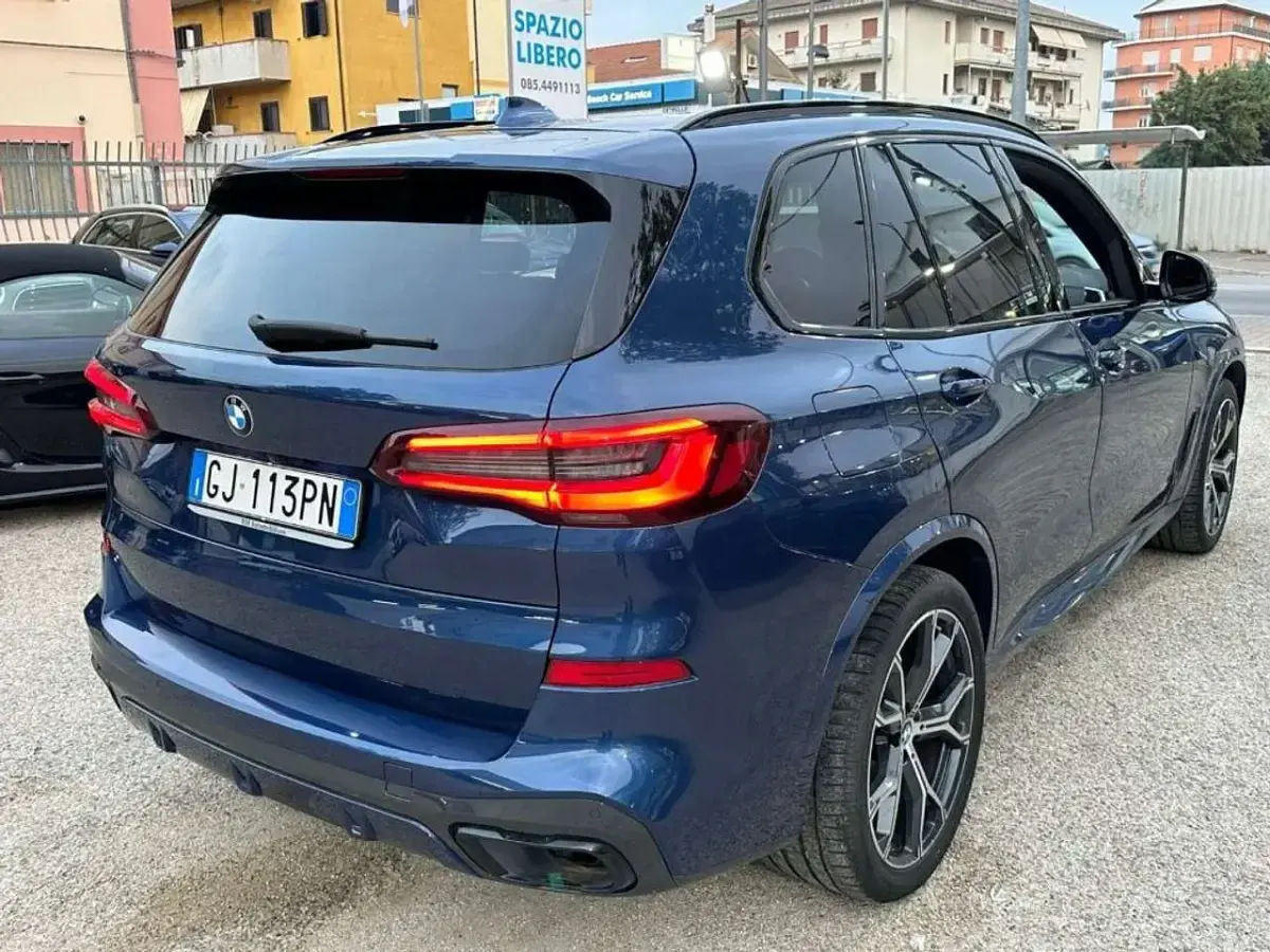 Usata BMW X5 M Sport 286 CV (210 kW) 2022 Blu SUV