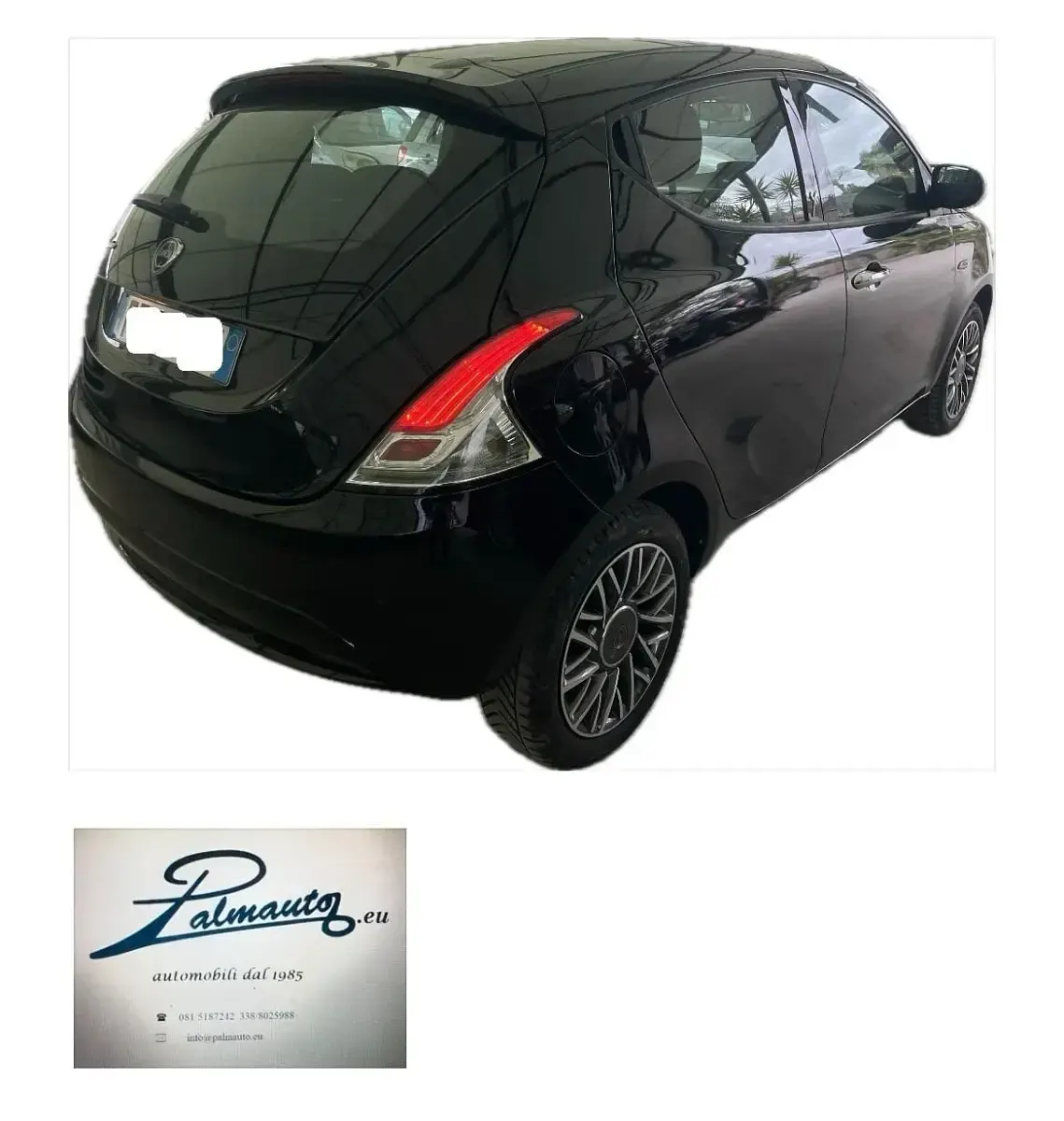 Usata Lancia Ypsilon Platinum 69 CV (50 kW) 2016 Nero Utilitaria
