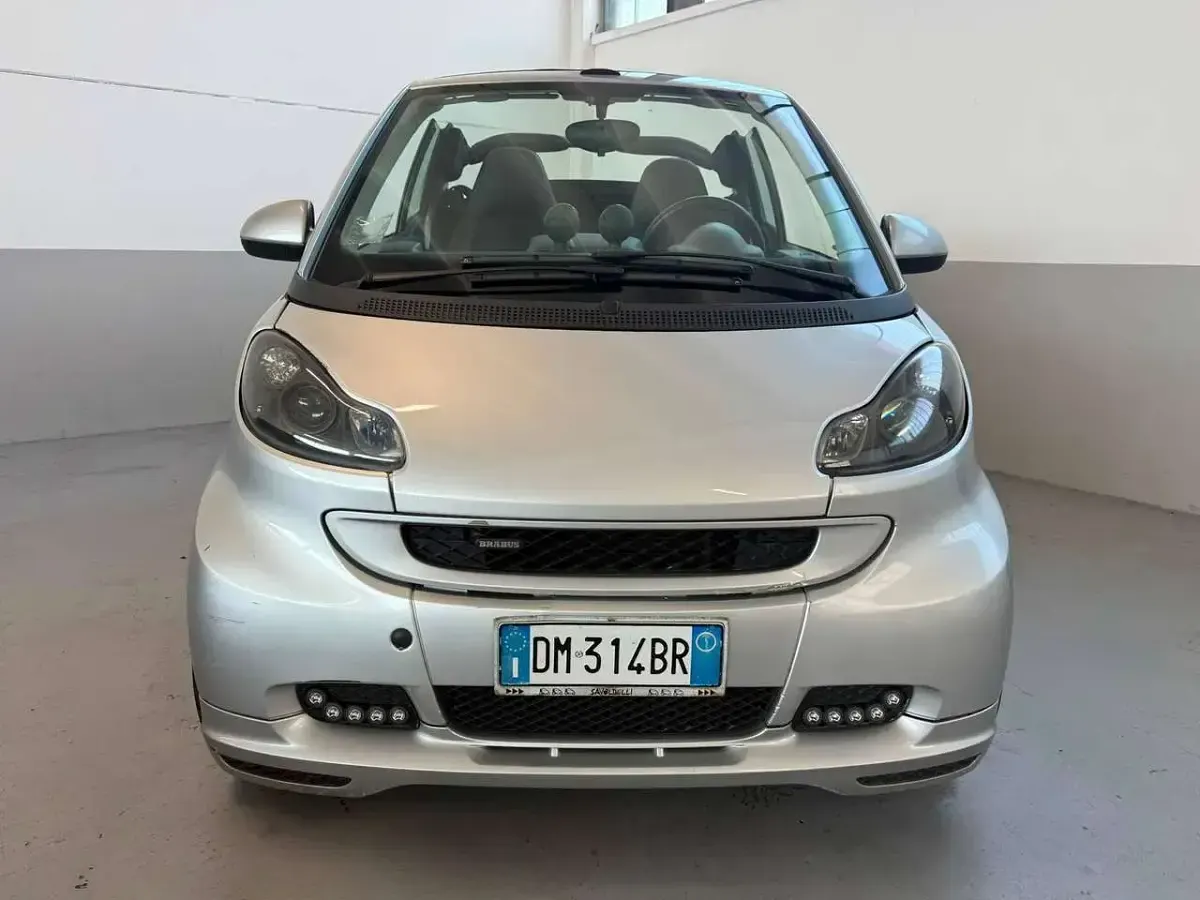 Usata Smart ForTwo Cabrio Brabus 84 CV (61 kW) 2007 Argento Cabrio
