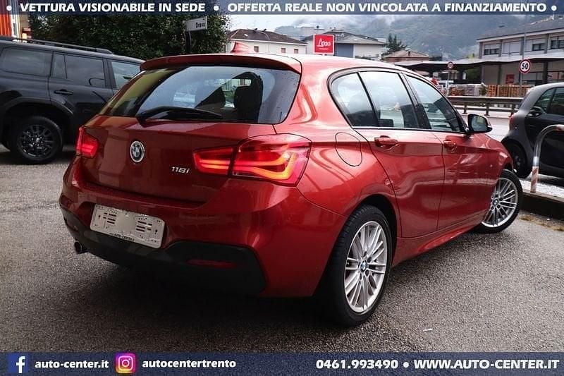 Usata BMW 118 M Sport 135 CV (99 kW) 2019 Arancione Utilitaria