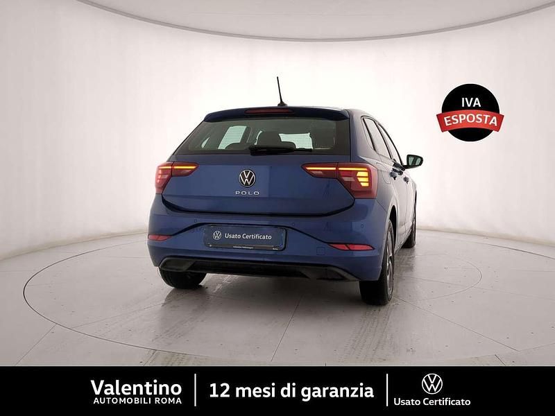 Usata VW Polo Life 95 CV (69 kW) 2024 Blu Berlina