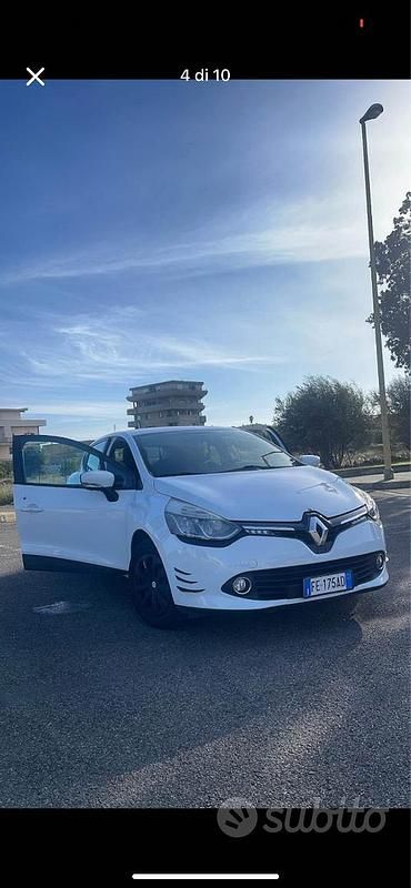 Usata Renault Clio IV 90 CV (66 kW) 2016 Bianco Berlina