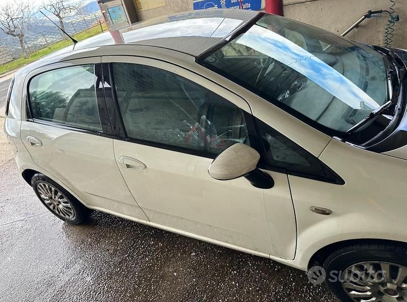 Usata Fiat Punto Evo 75 CV (55 kW) 2011 Bianco Utilitaria