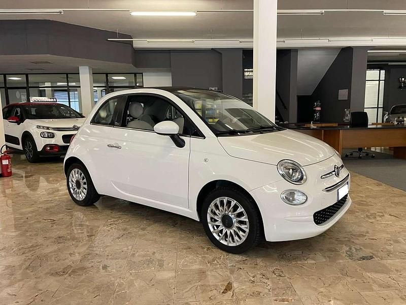 Usata Fiat 500C Lounge 69 CV (50 kW) 2019 Bianco Cabrio