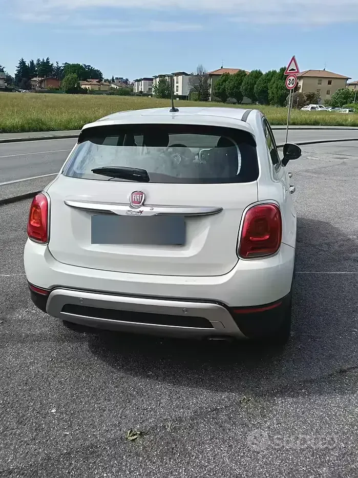 Usata Fiat 500X 140 CV (102 kW) 2017 Bianco SUV