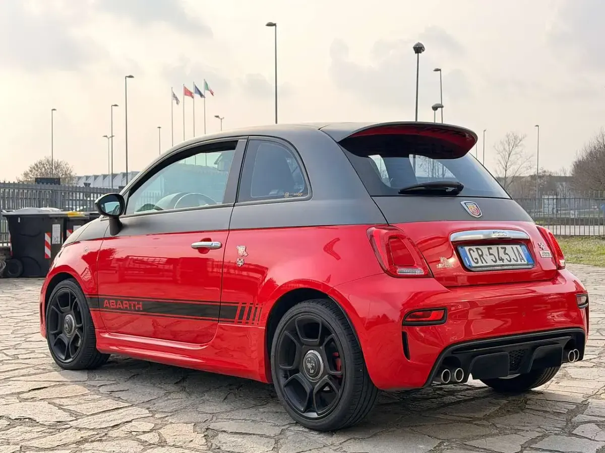 Usata Abarth 595 Pista 160 CV (117 kW) 2019 Rosso Utilitaria