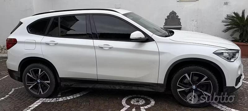 Usata BMW X1 Advantage 150 CV (110 kW) 2018 Bianco SUV