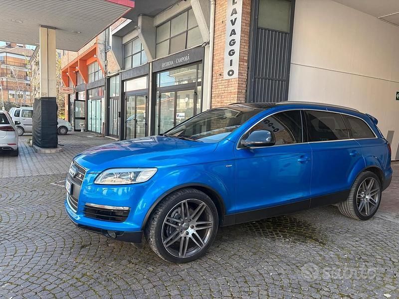 Usata Audi Q7 S-Line 340 CV (250 kW) 2009 Blu SUV