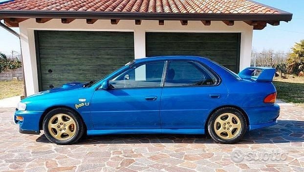 Usata Subaru Impreza GT 211 CV (155 kW) 1997 Blu Berlina