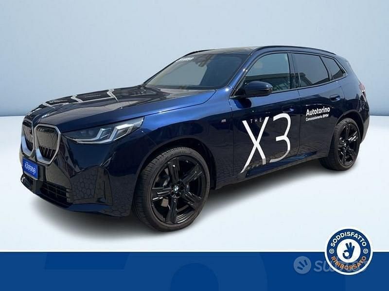 Usata BMW X3 M Sport 2024 Blu SUV