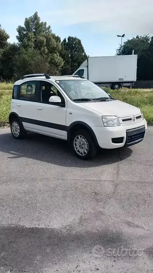Usata Fiat Panda 4x4 Climbing 69 CV (50 kW) 2012 Bianco Utilitaria