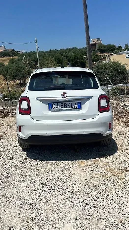 Usata Fiat 500X Mirror 95 CV (69 kW) 2022 Bianco SUV