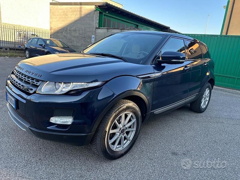 Usata Land Rover Range Rover evoque Dynamic 150 CV (110 kW) 2013 Blu SUV