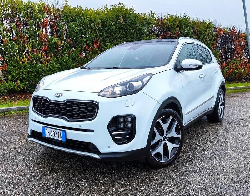 Usata Kia Sportage GT-Line 141 CV (103 kW) 2017 Bianco SUV