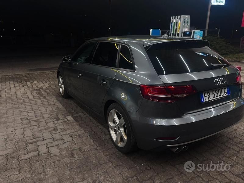 Usata Audi A3 Ambition 150 CV (110 kW) 2016 Grigio Berlina