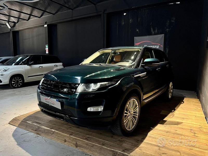Usata Land Rover Range Rover evoque Dynamic 190 CV (139 kW) 2012 Verde SUV
