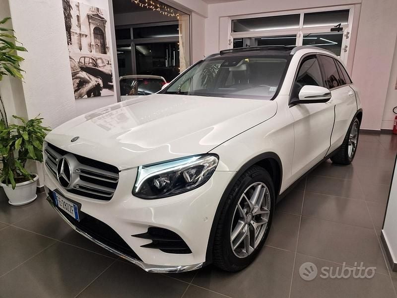 Usata Mercedes GLC220 AMG 169 CV (124 kW) 2016 Bianco Station wagon